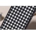 iPhone SE 5 5s - Carved Square Pattern Matte PC Hard Protective Cover Case - Black